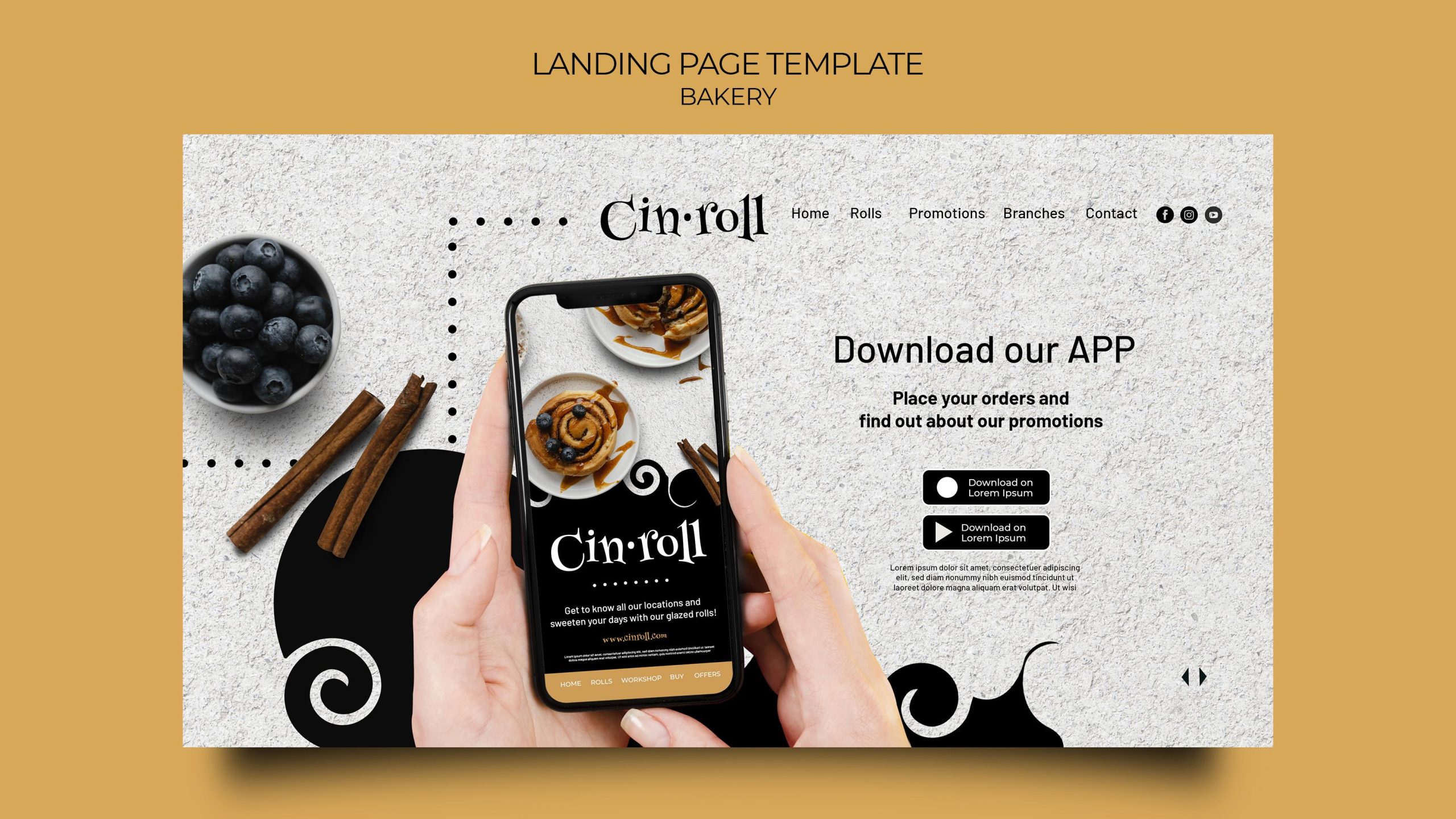 Создание сайта для кафе