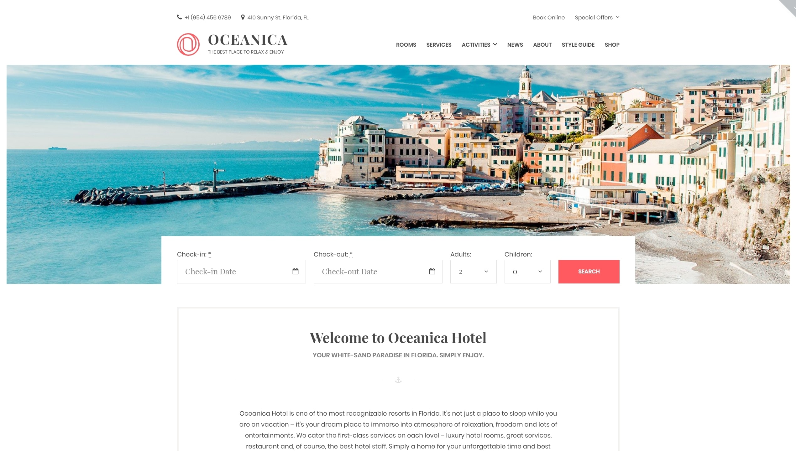 Разработка сайта для агентства недвижимости