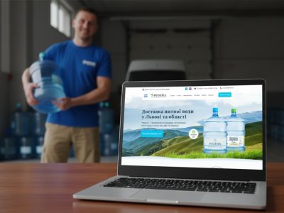 Создание сайта по доставки воды