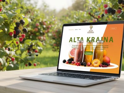 Создание сайта для продаже ягод