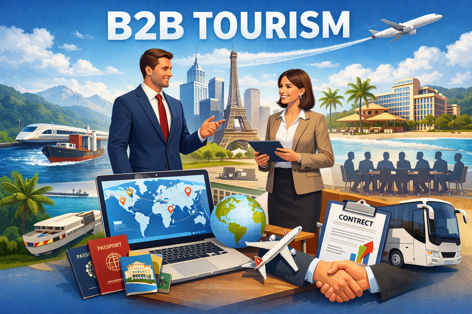 Продвижение сайта B2B туризма