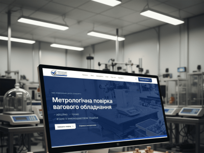 Создание сайта для весового оборудования