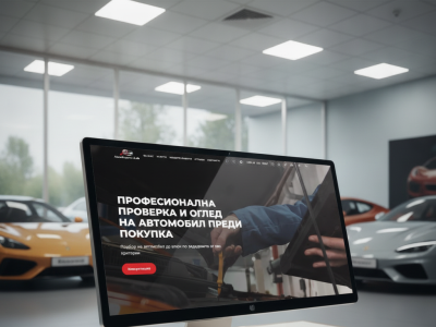 Создание сайта для эксперта по авто